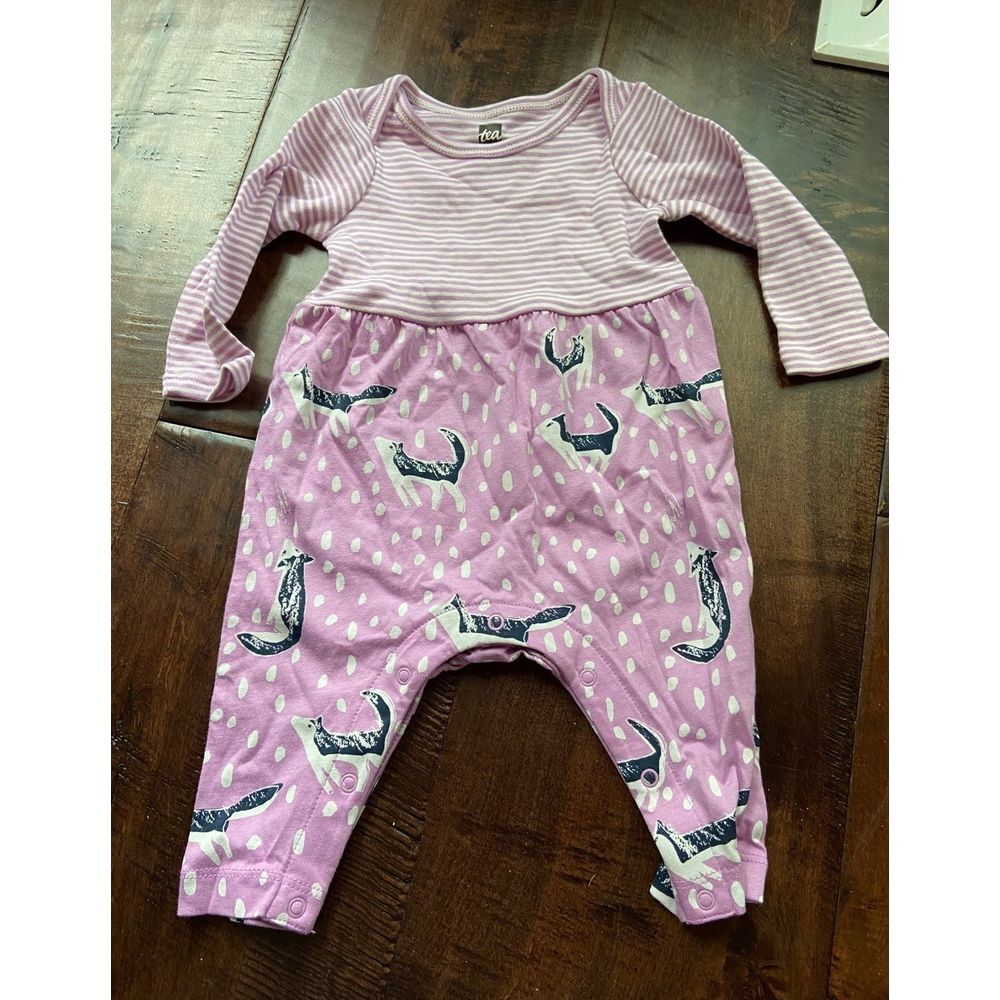 Romper tea collection Pomsky husky 0-3 months